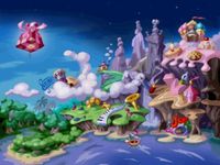 une photo d'Ã©cran de Rayman (Playstation) sur Sony Playstation